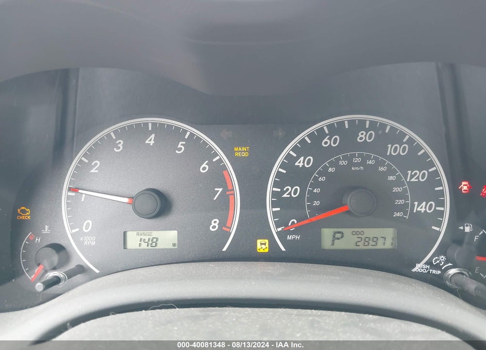 2009 TOYOTA COROLLA LE VIN: 1NXBU40E89Z019722