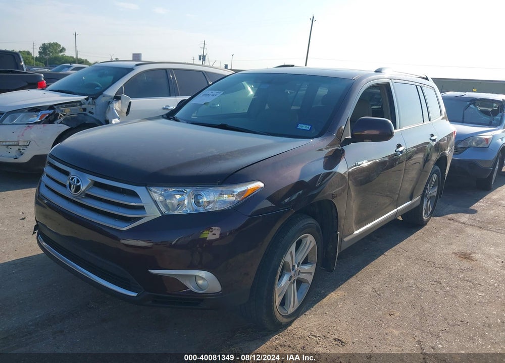 2012 TOYOTA HIGHLANDER LIMITED V6 VIN: 5TDYK3EH5CS053341