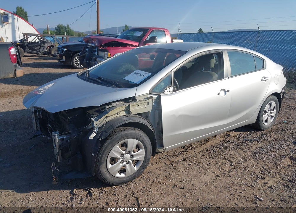 2015 KIA FORTE LX VIN: KNAFK4A68F5290592