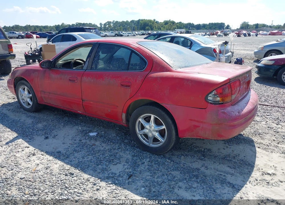 1999 OLDSMOBILE ALERO GLS VIN: 1G3NF52E4XC395450
