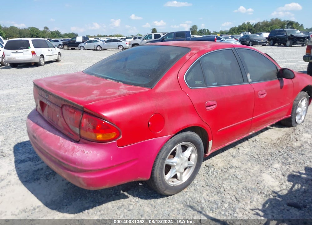 1999 OLDSMOBILE ALERO GLS VIN: 1G3NF52E4XC395450