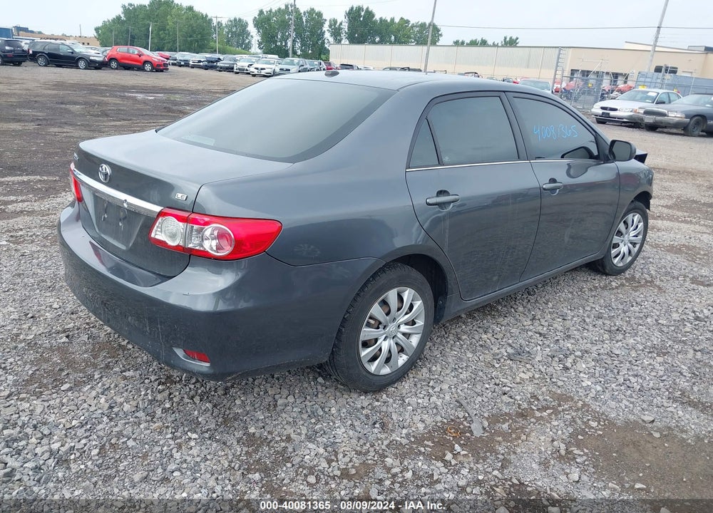 2013 TOYOTA COROLLA LE VIN: 2T1BU4EEXDC922179