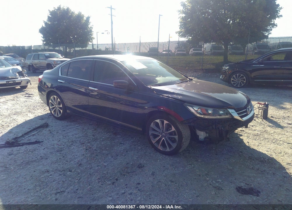 2015 HONDA ACCORD SPORT VIN: 1HGCR2F5XFA154186