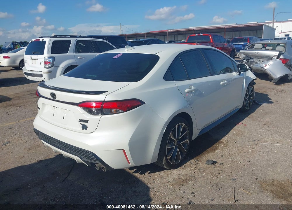 2020 TOYOTA COROLLA XSE VIN: JTDT4RCE5LJ041462