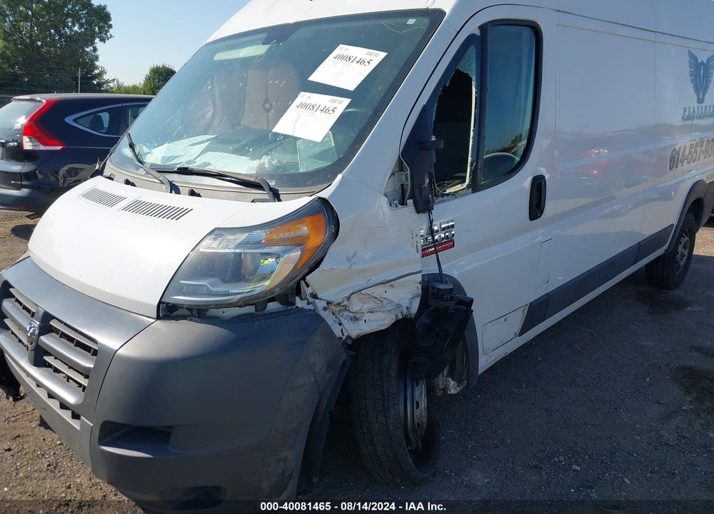 2014 RAM PROMASTER 2500 HIGH ROOF VIN: 3C6TRVDG6EE108815