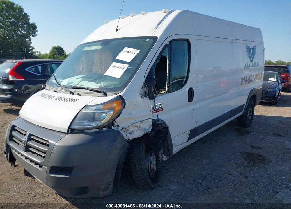 2014 RAM PROMASTER 2500 HIGH ROOF VIN: 3C6TRVDG6EE108815