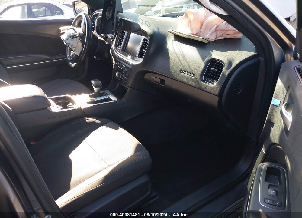 2016 DODGE CHARGER SXT VIN: 2C3CDXHG5GH323739