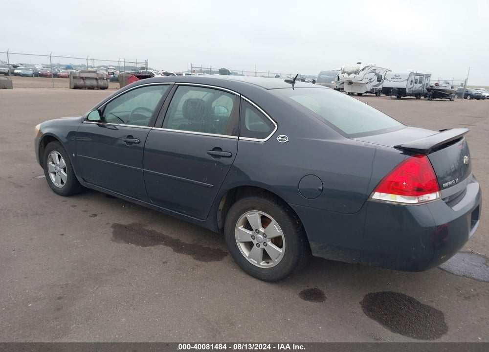 2008 CHEVROLET IMPALA LT VIN: 2G1WT58N781277784