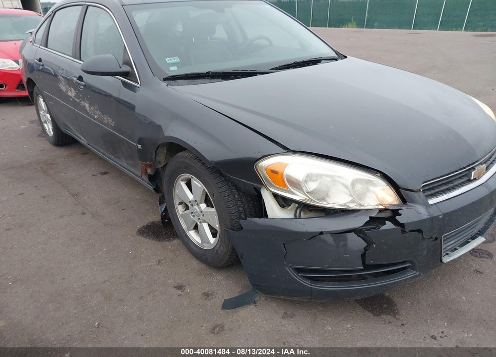 2008 CHEVROLET IMPALA LT VIN: 2G1WT58N781277784