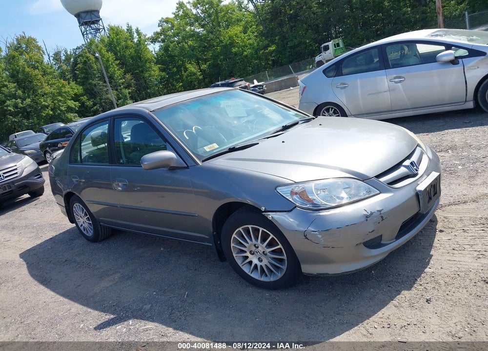 2005 HONDA CIVIC EX VIN: 2HGES26735H537448