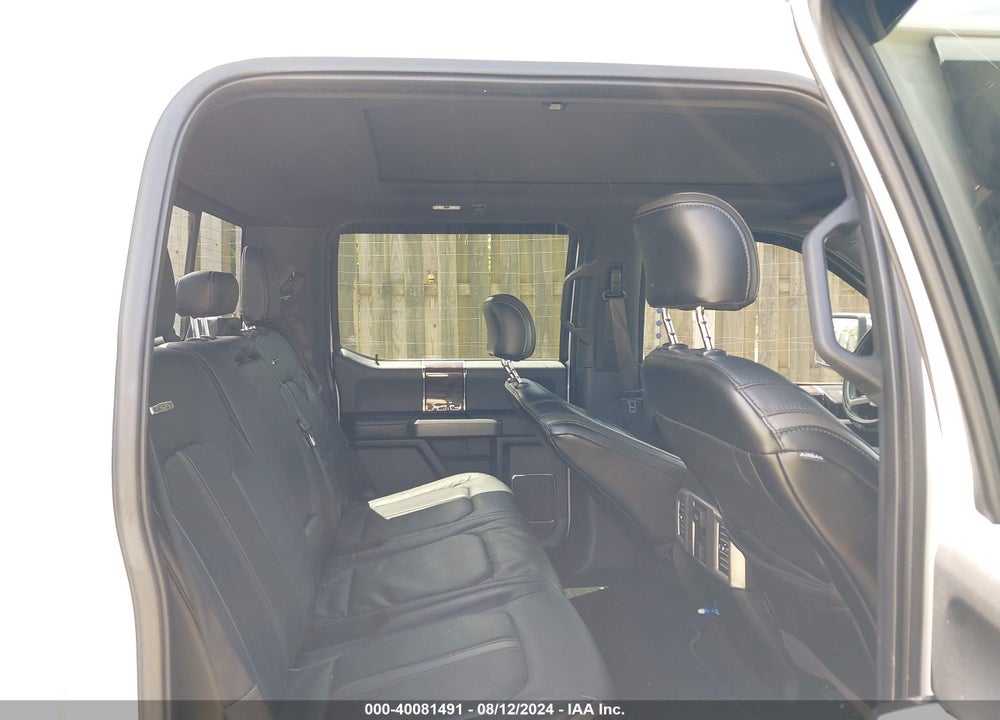 2016 FORD F-150 PLATINUM VIN: 1FTFW1EG7GFA24890