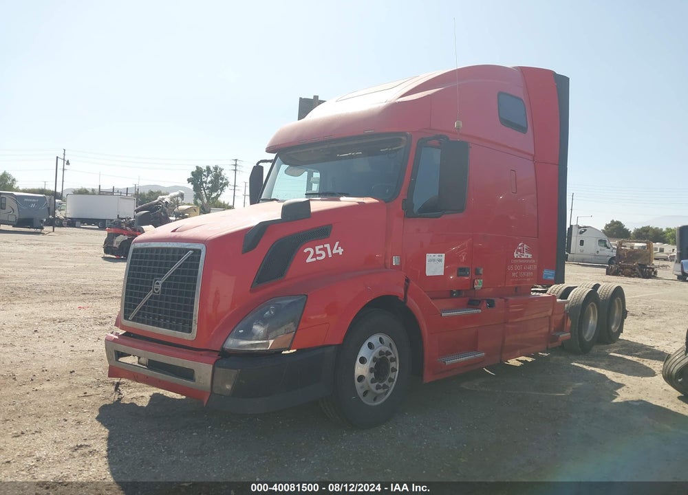 2014 VOLVO VN VNL VIN: 4V4NC9EH2EN164204