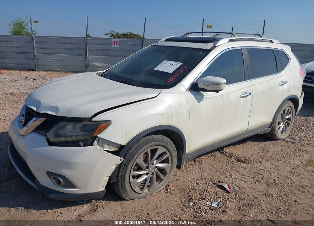 2015 NISSAN ROGUE SL VIN: 5N1AT2MT4FC880280