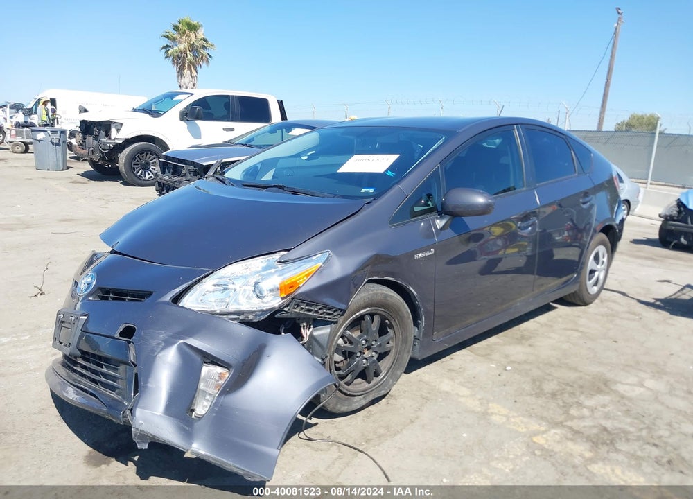 2013 TOYOTA PRIUS FOUR VIN: JTDKN3DU2D1676037