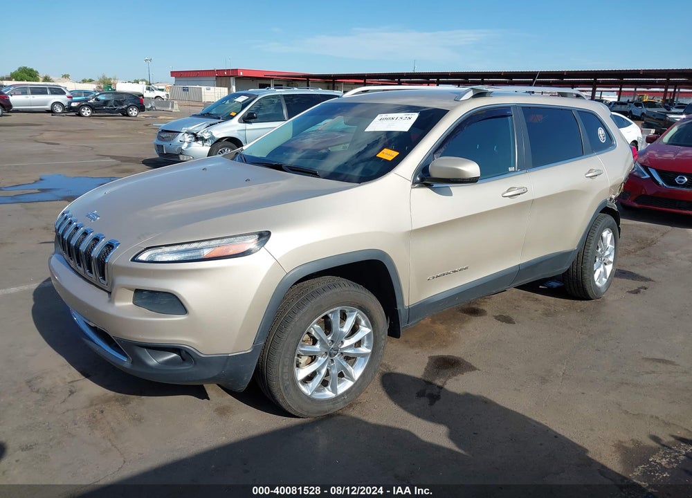 2014 JEEP CHEROKEE LIMITED VIN: 1C4PJMDS5EW272577