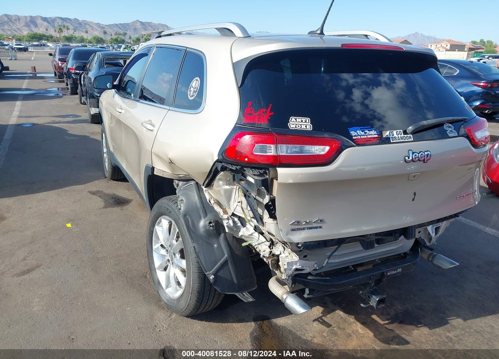 2014 JEEP CHEROKEE LIMITED VIN: 1C4PJMDS5EW272577