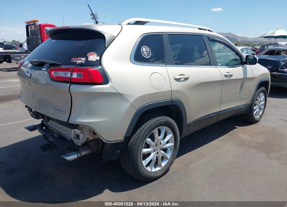 2014 JEEP CHEROKEE LIMITED VIN: 1C4PJMDS5EW272577