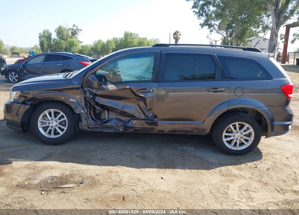 2015 DODGE JOURNEY SXT VIN: 3C4PDCBG2FT673852