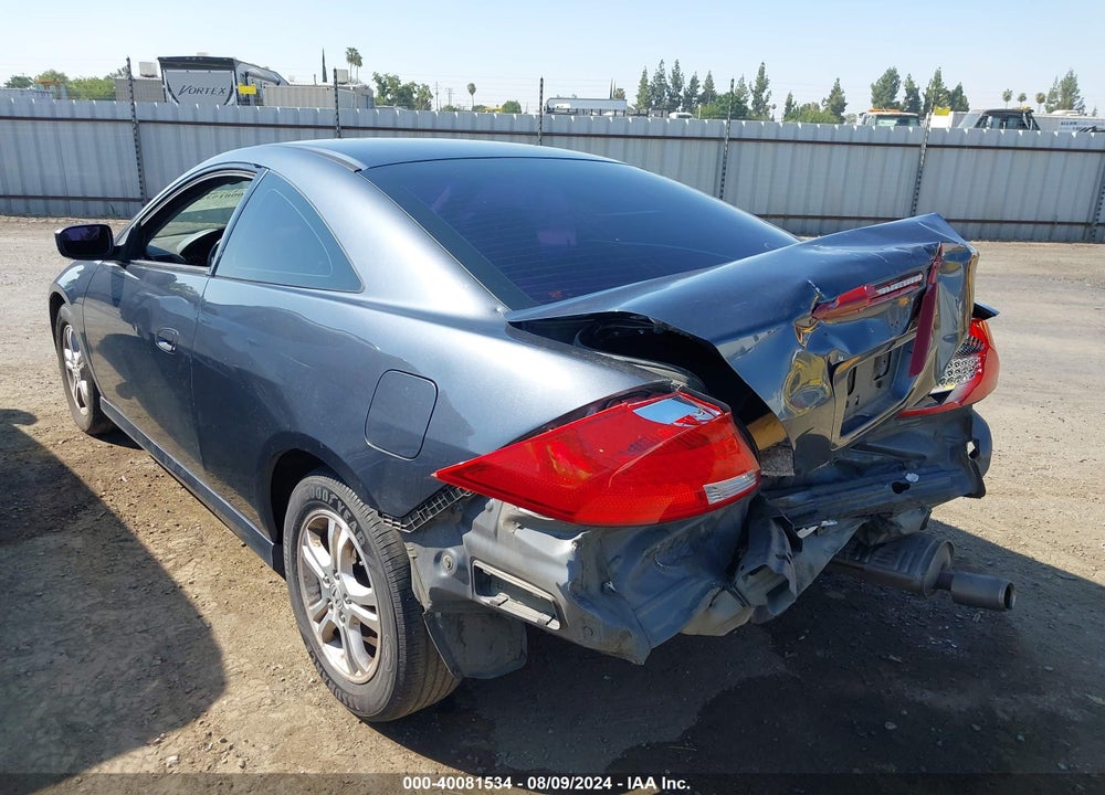 2007 HONDA ACCORD 2.4 LX VIN: 1HGCM72307A019445