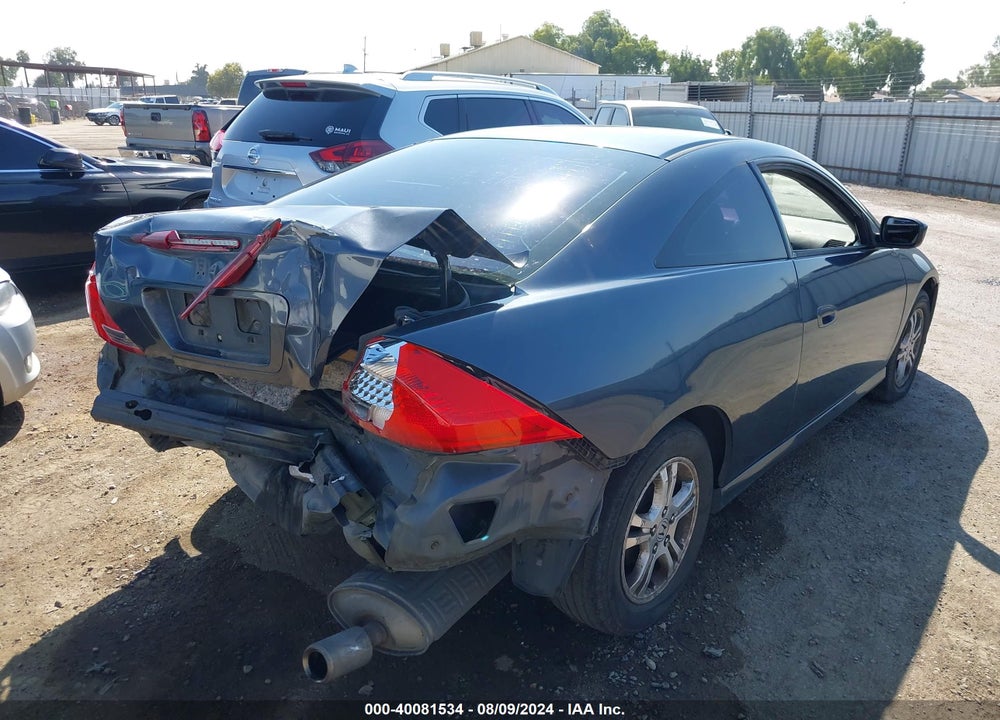 2007 HONDA ACCORD 2.4 LX VIN: 1HGCM72307A019445