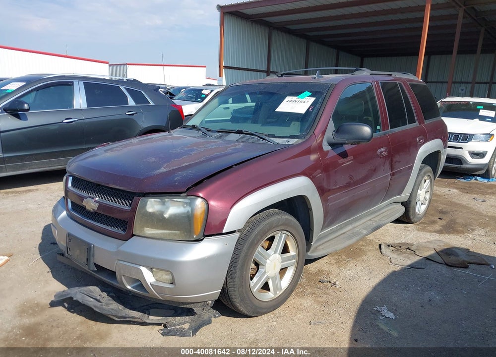 2007 CHEVROLET TRAILBLAZER LT VIN: 1GNDS13S672304339