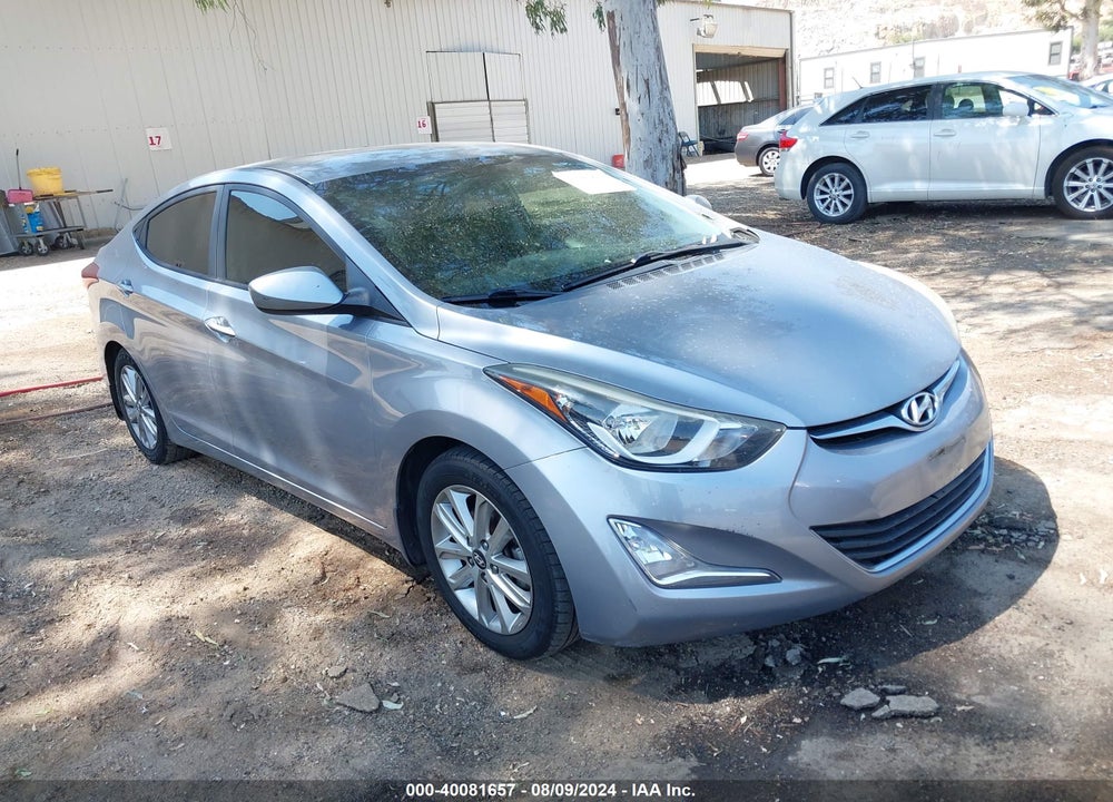 2016 HYUNDAI ELANTRA SE VIN: 5NPDH4AE5GH706471