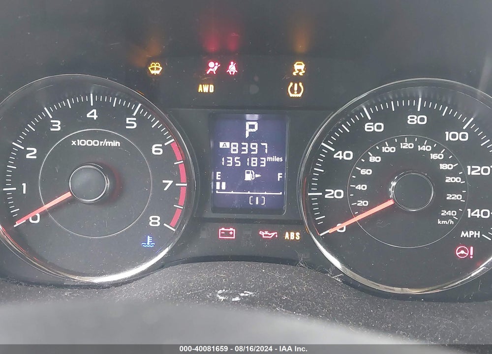 2014 SUBARU FORESTER 2.0XT TOURING VIN: JF2SJGMC8EH509136
