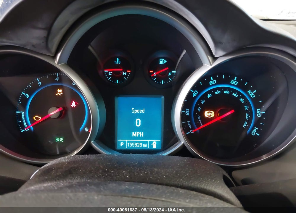 2012 CHEVROLET CRUZE LS VIN: 1G1PC5SH4C7155161