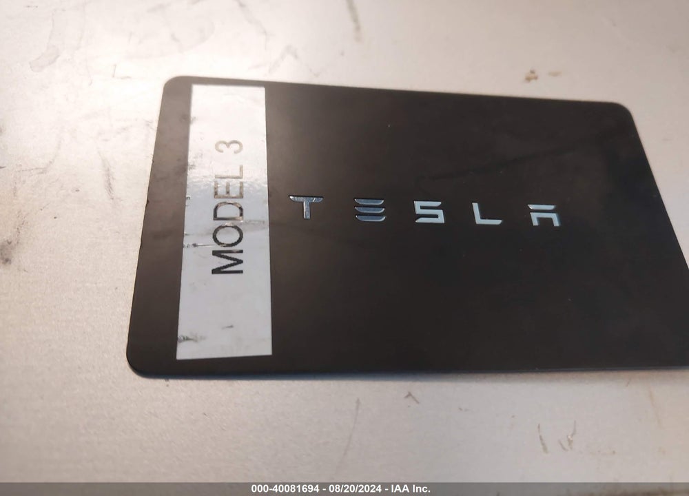 2019 TESLA MODEL 3 LONG RANGE/MID RANGE/STANDARD RANGE/STANDARD RANGE PLUS VIN: 5YJ3E1EA0KF317478