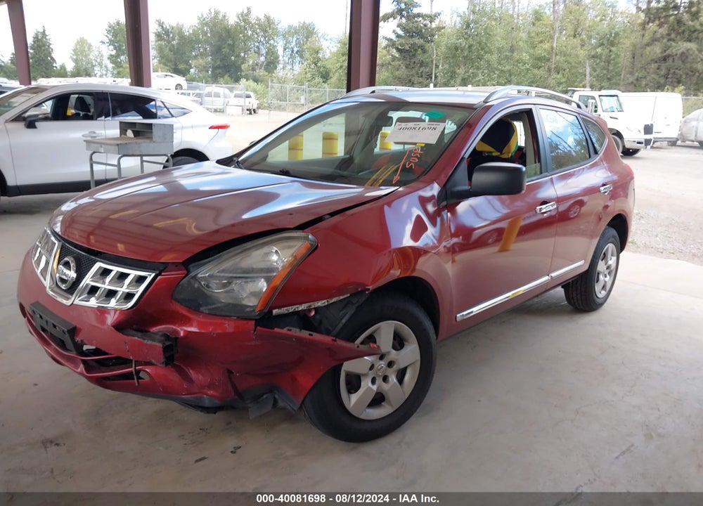 2014 NISSAN ROGUE SELECT S VIN: JN8AS5MV7EW718395