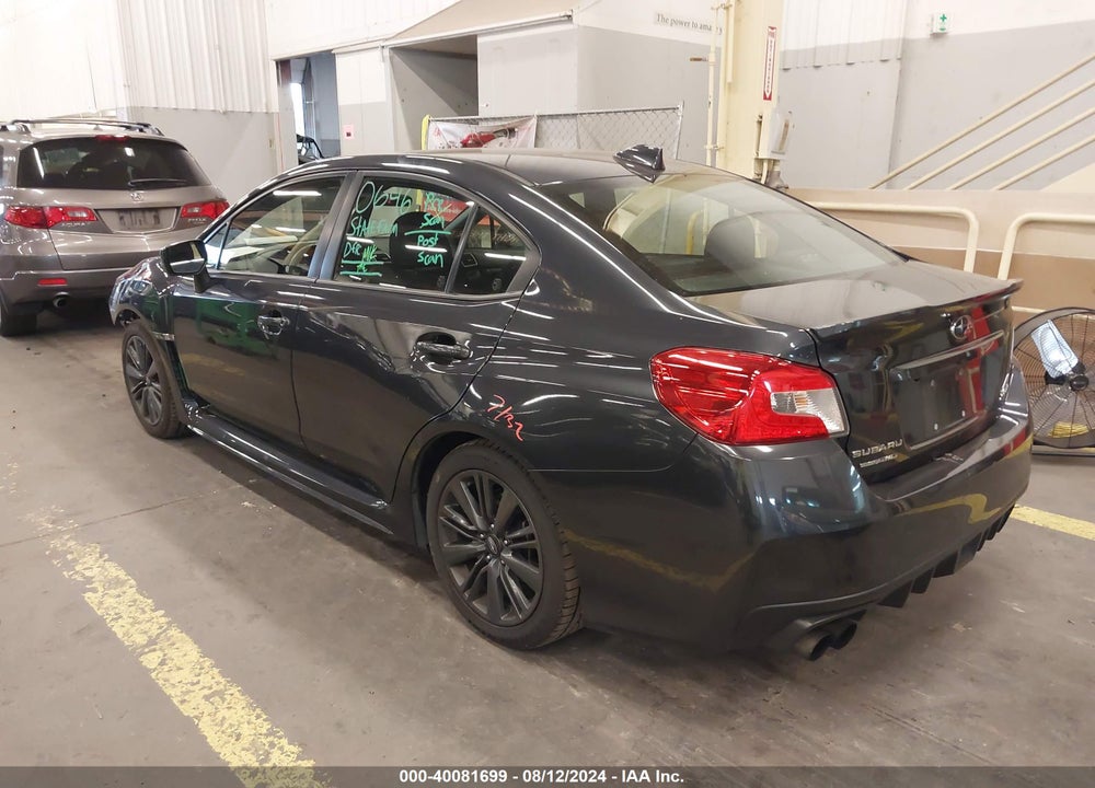 2017 SUBARU WRX VIN: JF1VA1B61H9804797