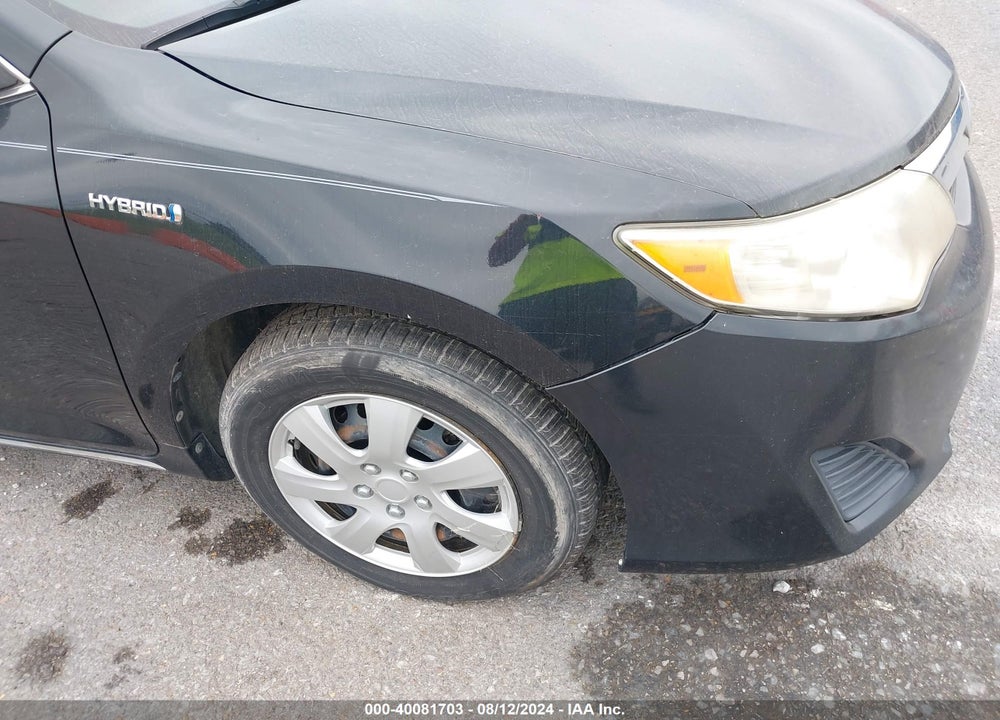 2012 TOYOTA CAMRY HYBRID LE VIN: 4T1BD1FK2CU023168