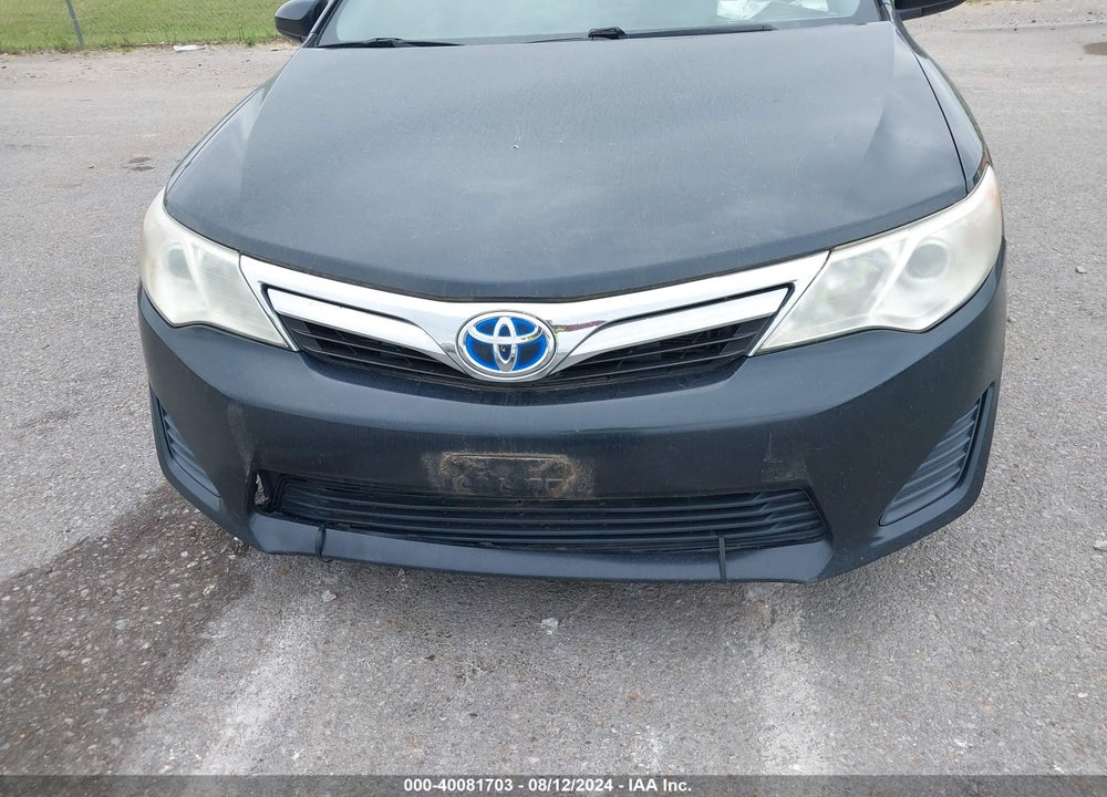 2012 TOYOTA CAMRY HYBRID LE VIN: 4T1BD1FK2CU023168