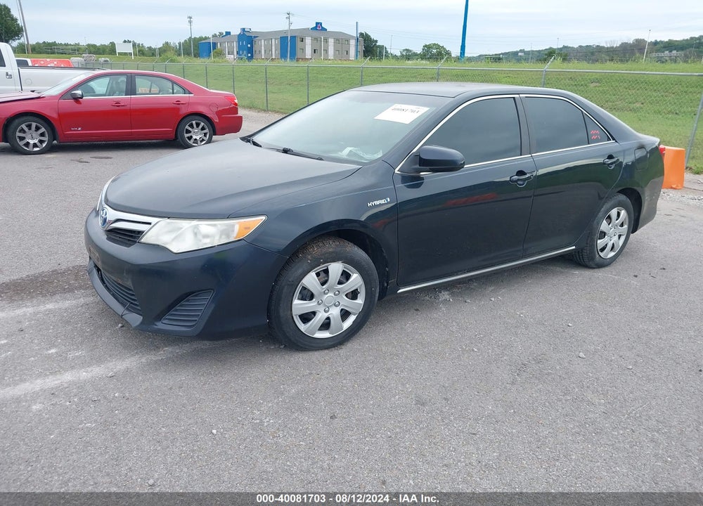 2012 TOYOTA CAMRY HYBRID LE VIN: 4T1BD1FK2CU023168