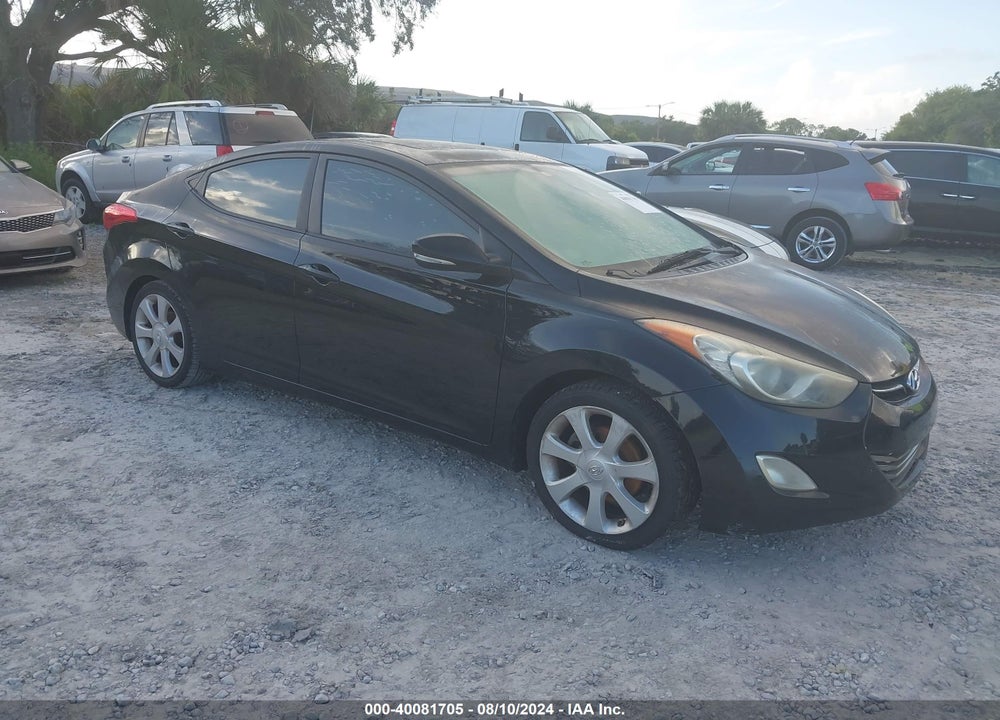 2012 HYUNDAI ELANTRA LIMITED VIN: 5NPDH4AE3CH127697