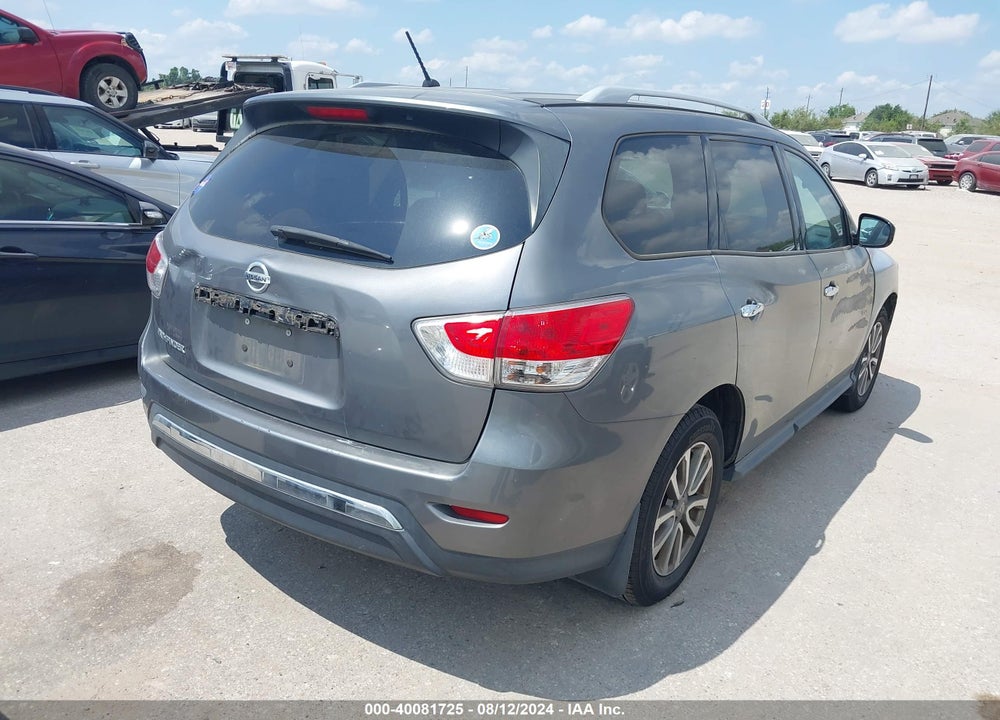 2015 NISSAN PATHFINDER S VIN: 5N1AR2MNXFC659136