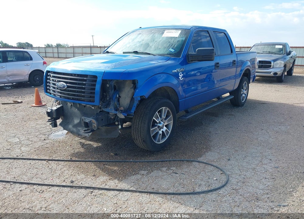 2014 FORD F-150 STX VIN: 1FTFW1EF9EKF03288