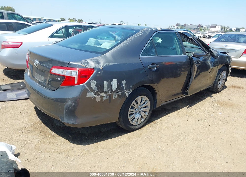 2013 TOYOTA CAMRY LE VIN: 4T1BF1FKXDU207253