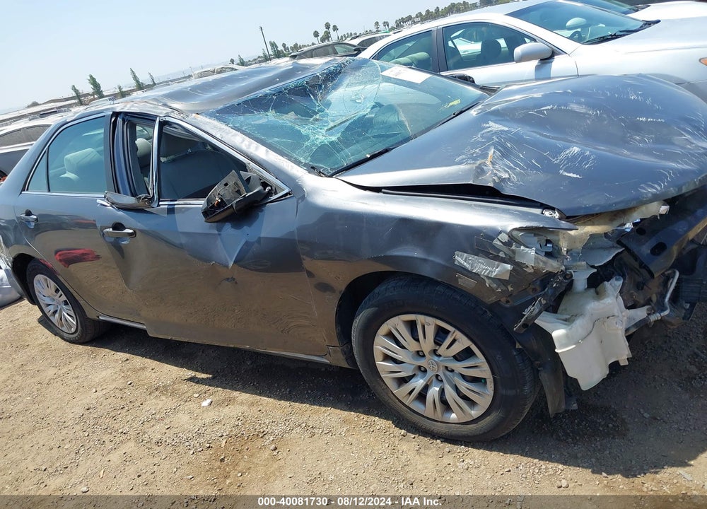 2013 TOYOTA CAMRY LE VIN: 4T1BF1FKXDU207253