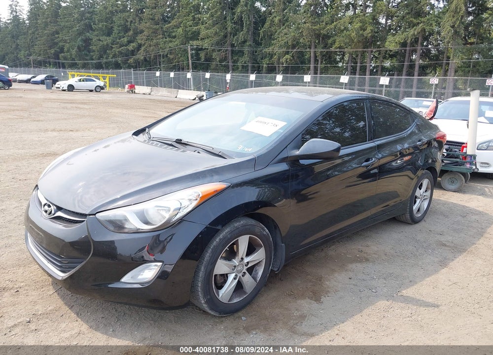 2013 HYUNDAI ELANTRA GLS VIN: KMHDH4AE4DU796130