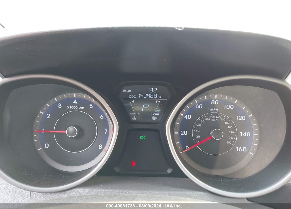 2013 HYUNDAI ELANTRA GLS VIN: KMHDH4AE4DU796130