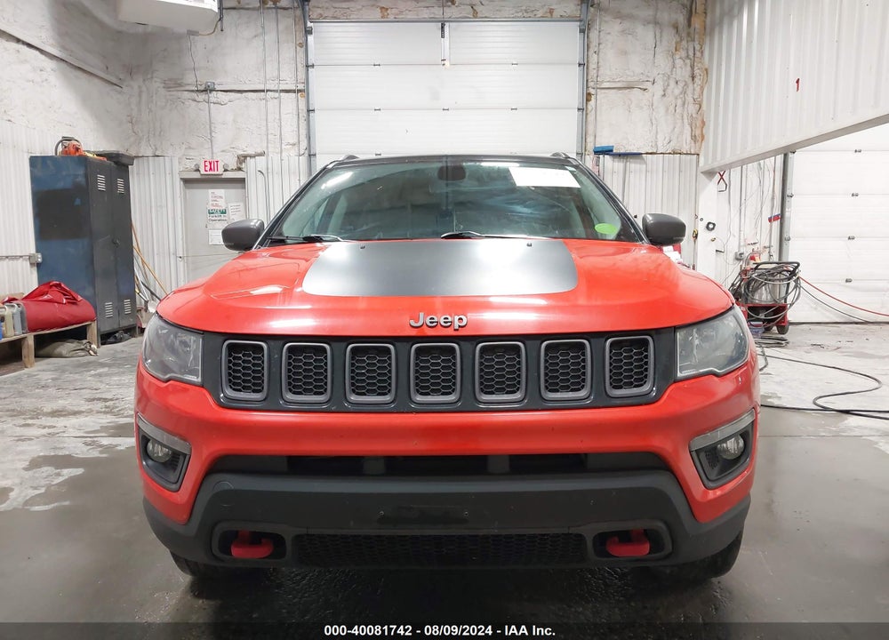 2019 JEEP COMPASS TRAILHAWK 4X4 VIN: 3C4NJDDBXKT771710