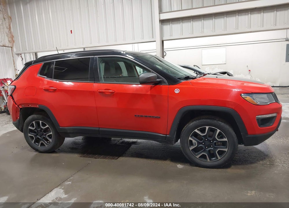 2019 JEEP COMPASS TRAILHAWK 4X4 VIN: 3C4NJDDBXKT771710