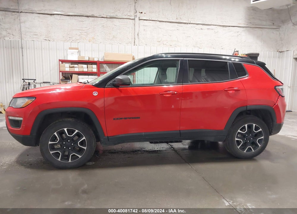 2019 JEEP COMPASS TRAILHAWK 4X4 VIN: 3C4NJDDBXKT771710