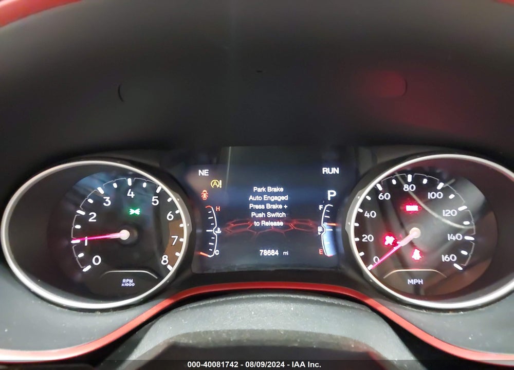 2019 JEEP COMPASS TRAILHAWK 4X4 VIN: 3C4NJDDBXKT771710