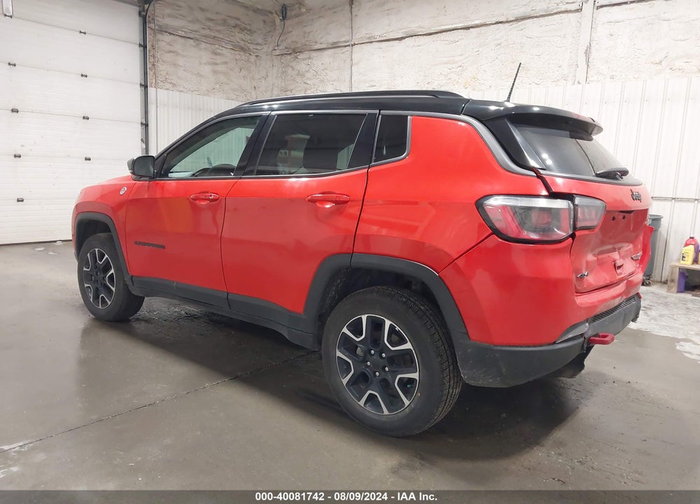 2019 JEEP COMPASS TRAILHAWK 4X4 VIN: 3C4NJDDBXKT771710