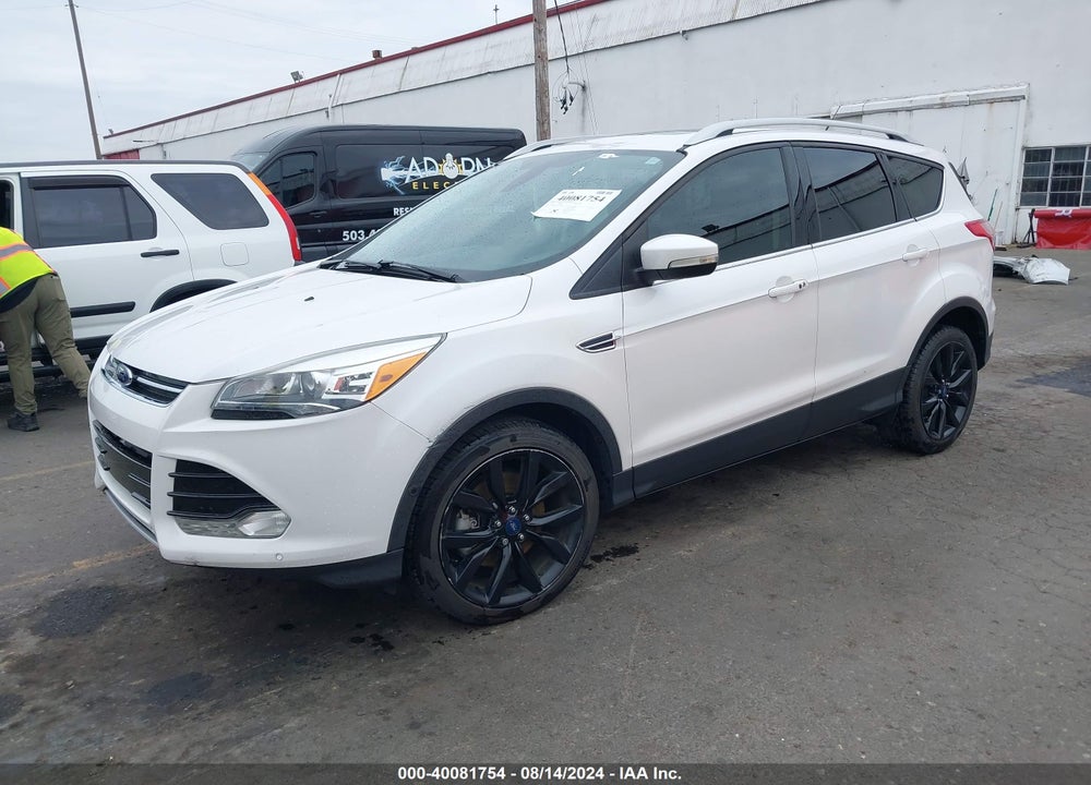 2014 FORD ESCAPE TITANIUM VIN: 1FMCU0J91EUE27410
