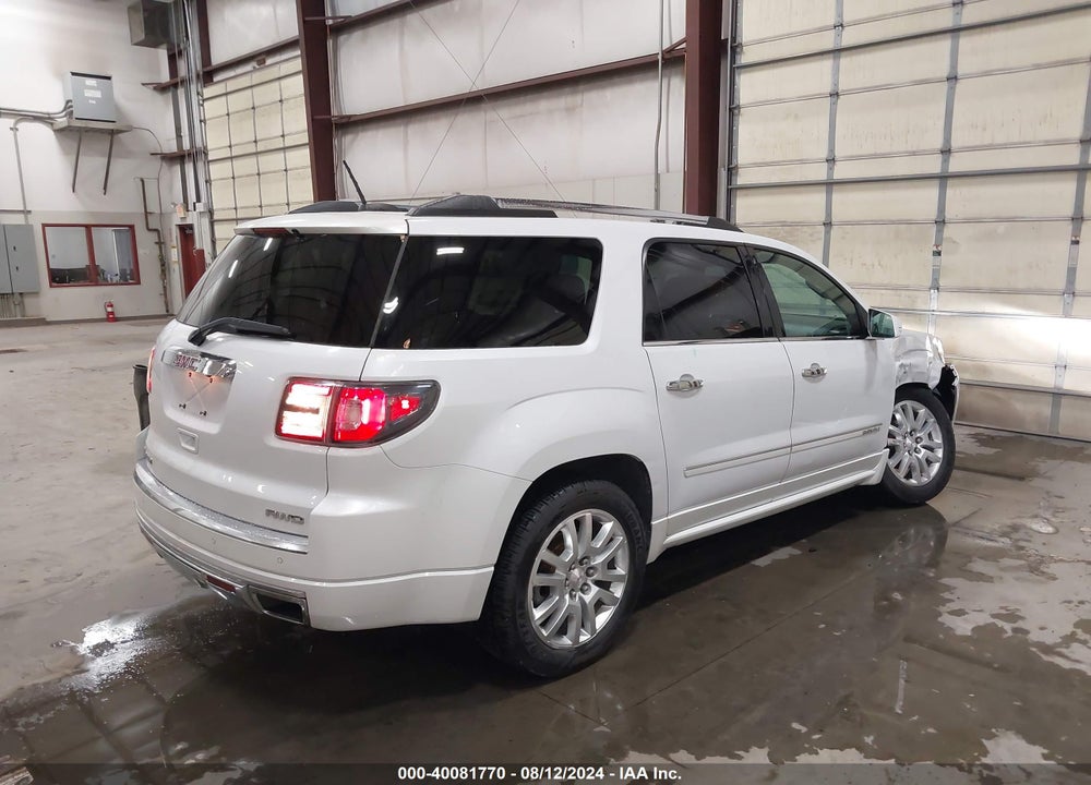 2016 GMC ACADIA DENALI VIN: 1GKKVTKDXGJ202090
