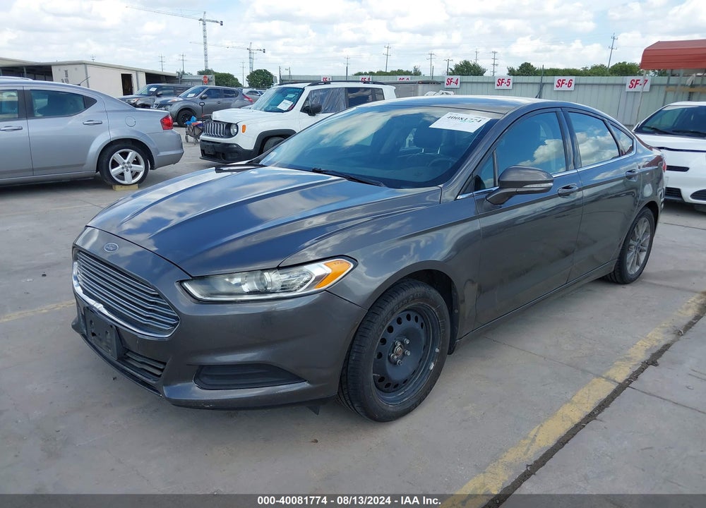 2017 FORD FUSION SE VIN: 3FA6P0H72HR341733