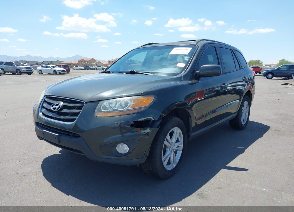 2010 HYUNDAI SANTA FE SE VIN: 5NMSHDAG6AH338685